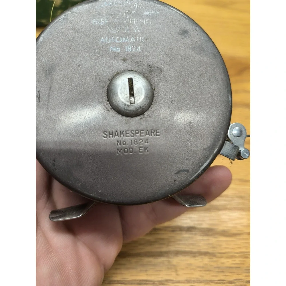 Shakespeare OK Free Stripping Automatic #1824 EK Fly Reel Fishing Made In USA‎
